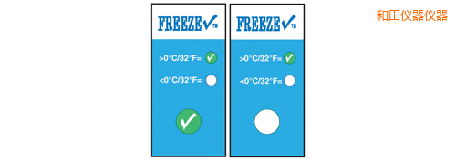 和田溫度指示標簽 冷凍檢查 Thermolabels