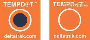 開(kāi)封溫度指示標(biāo)簽 Tempdot 高溫洗碗機(jī)標(biāo)簽